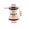 Bujes de amortiguador ID 8mm - OD 12mm - 22 24 32 44 50 52 54 68mm KROXNE - 1  