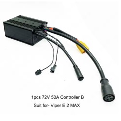 A és B vezérlők Viper E 2 / E 3 Max 72V 50A villogó lámpákhoz és NFC kulcskészlethez VIper - 1  