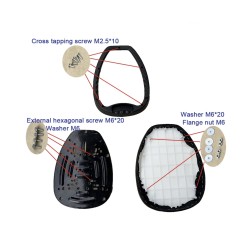 Sjedalo za Dualtron Thunder, Ultra, Victor DT2 DT3 Achilleus Compact skuter Minimotors - 8  