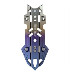 Dekorativ styrstammeafdækning til Dualtron Thunder, Kaabo, Xiaomi, Ninebot el-løbehjul eller lignende KROXNE - 4 Passer til styr