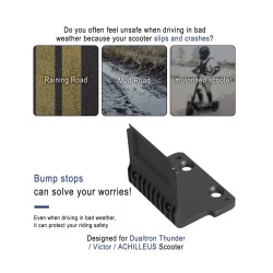 Déflecteur anti-collision en aluminium épais modifié pour Dualtron Thunder, Victor, Achilles, DT3 Minimotors - 13  