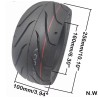 Bezkamerna shyna 100/55-6.5 dlia Kaabo Wolf Warrior, Nami Burn-e, Dualtron Thunder 2 ta Ultra  - 10 
Pidkhodyt dlia Kaabo Wolf W