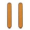 Rear reflectors for Xiaomi Mi Scooter 4 and compatible models, safety visibility upgrade, electric scooter accessory  - 1  