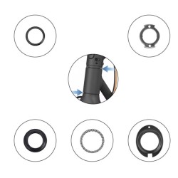 Styre- og lagersett for Segway F2, F2 Plus, F2 Pro eller lignende Segway - Ninebot - 1  