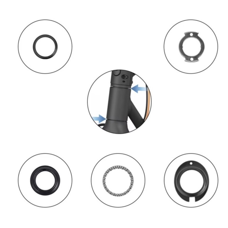 Set upravljača i ležajeva za Segway F2, F2 Plus, F2 Pro ili sličan Segway - Ninebot - 1 Odgovara za Segway F2, F2 Plus, F2 Pro i