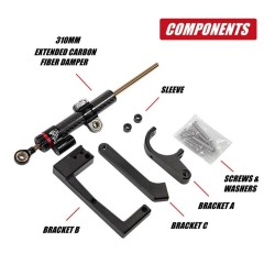 Amortizer upravljača za Ausom DT2 Pro, L2, L2 Max, Kugoo F3 Plus & slične električne skutere, sigurno & stabilno  - 7  