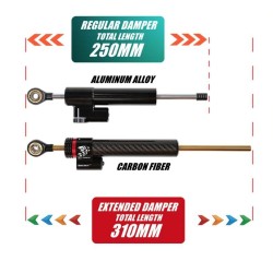 Amortiguador de direccion para Ausom DT2 Pro, L2, L2 Max, Kugoo F3 Plus o similar  - 13 
Compatibilidad: diseñado para Ausom DT2