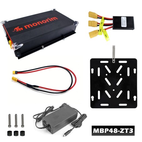 Bateria externa Segway ZT3 Pro 48V 13.5Ah MBp48-ZT3 | Mais autonomia  - 3  