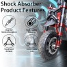 Vordere Federung Monorim MZ3 Plus Dual Air fuer Segway ZT3 mehr Komfort  - 12 Wichtig: Dieses Produkt muss von einem Fachmann in