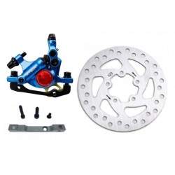 Kompletny niebieski zestaw hamulcowy xTech do Xiaomi M365, 1S, Essential, Pro2 lub M365 Pro. ZOOM xTech - 1 
Kompletny zestaw mo