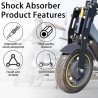 Monorim MN2 front suspension for KQi2 Pro, comfort and stability  - 4 Improves comfort, control and stability. Monorim MN2 front