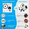 Monorim BPK350 konversijos komplektas motor 380w - baterija įtrauktas  - 3 Monorim BPK350 e-dviračio komplektas, 380W – Paverski