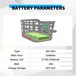 Monorim BPK350 Kit motor 380w - Batterie inklusive für E-Bike  - 4 Monorim BPK350 E-Bike Power Kit, 380W – Wandeln Sie Ihr Fahrr