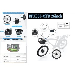 Monorim BPK350 conversion kit motor 380w - battery included for electric bike  - 19 Monorim BPK350 e-bike power kit, 380W – Upgr
