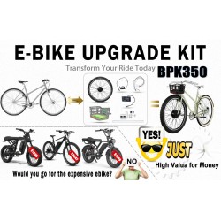 Monorim BPK350 konverteringssæt motor 380w - batteri inkluderet  - 22 Monorim BPK350 el-cykel power kit, 380W – Opgrader din cyk