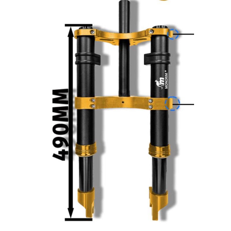 Monorim MD0 Dual Air Version 490mm x 165mm Front Suspension  - 4 
Fitment: built for setups that require 490mm x 165mm sizing (c