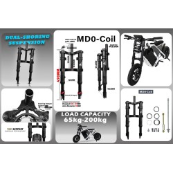 Perednia pidviska Monorim MD0 Coil Spring 490mm x 165mm  - 16 
Sumisnist: Monorim MD0 Coil Spring 490mm x 165mm dlia sumisnykh p