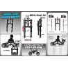Monorim MD0 Dual Air Version 490mm x 165mm elso felfuggesztes  - 13 
Kompatibilitas: 490mm x 165mm meretu konfiguraciokhoz (vasa