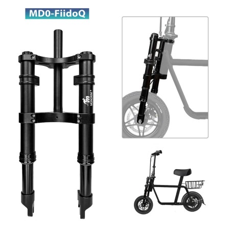 Monorim MD0-FiidoQ frontfjaring  - 5 
Kompatibilitet: Monorim MD0-FiidoQ frontfjaring for Fiido Q (Q1/Q1S) og kompatible mini e-