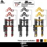 Monorim MD0-FiidoQ etujousitus  - 9 
Yhteensopivuus: Monorim MD0-FiidoQ etujousitus Fiido Q (Q1/Q1S) -malleihin ja yhteensopivii