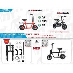 Front suspension Monorim MD0-Super73Z for Super73 Z eBike  - 1 
Fitment: Monorim MD0-Super73Z front suspension for Super73 Z or 