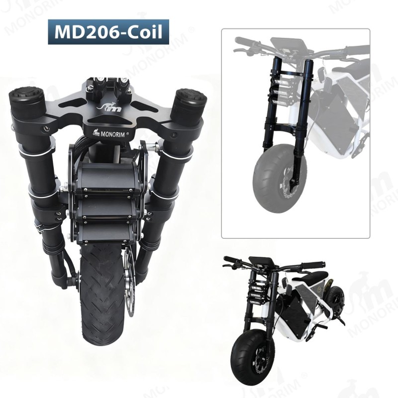 Suspensie fata Monorim MD206 Coil Spring version 490mm x 206mm  - 8 
Compatibilitate: suspensie fata Monorim MD206 Coil Spring v