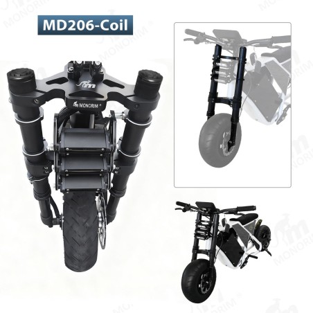 Suspensie fata Monorim MD206 Coil Spring version 490mm x 206mm  - 8 
Compatibilitate: suspensie fata Monorim MD206 Coil Spring v