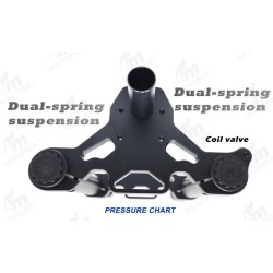 Priekine pakaba Monorim MD206 Coil Spring version 490mm x 206mm  - 12 
Suderinamumas: priekine pakaba Monorim MD206 Coil Spring 