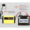 Zaryadnyy prystriy 12V 2A dlya svyntsevo-kyslotnykh bateriy 7Ah 12Ah 14Ah 20Ah  - 3 Osnovni kharakterystyky

Tsyfrovyi LCD-dyspl