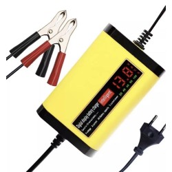 12V 2A akkulaturi lyijyhappoakuille 7Ah 12Ah 14Ah 20Ah  - 2 Keskeiset ominaisuudet

Digitaalinen LCD-näyttö, joka näyttää reaali