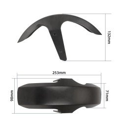 Front fender for Xiaomi 5 MAX electric scooter  - 1  