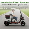 Monorim SCMax-ZT3 sėdynė Segway ZT3 series paspirtukui  - 2  