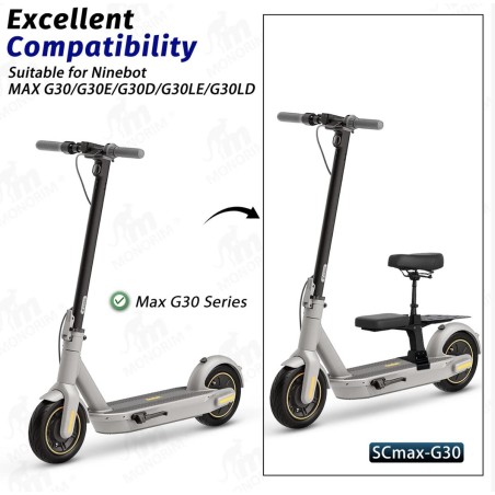 Monorim SCMAX-G30 säte för Segway Ninebot G30 LP D P E  - 2  