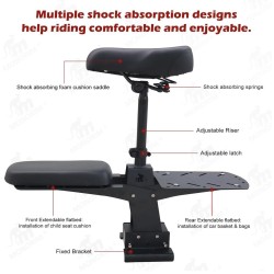 Asiento Monorim SC-Mi123 para patinetes Xiaomi m365 Pro Pro2 Mi3 1S Essential  - 5  
