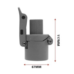 Pieza de plegado para Segway Ninebot MAX G30, repuestos, tornillo y palanca-  - 27  --- 