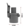 Pieza de plegado para Segway Ninebot MAX G30, repuestos, tornillo y palanca-  - 27  --- 