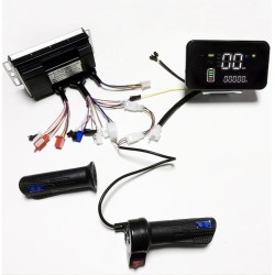 Kit controlador motor sem escovas onda sinusoidal 48V 84V 50A 3000W com acelerador e display  - 2 Lista de produtos

Controlador