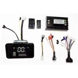 Sinusboelge brushless motorkontroller kit 48V 84V 50A 3000W med gass og display  - 6 Produktliste

50A kontroller + 1 gasshandta