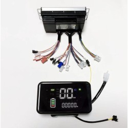 Sinusvags brushless motorstyrning kit 48V 84V 50A 3000W med gasreglage och display  - 8 Produktlista

50A styrenhet + 1 gasregla