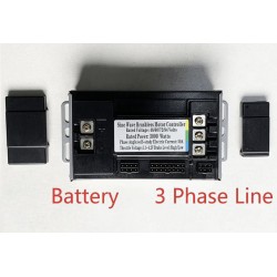 Brushless sine wave motor controller kit 48V 84V 50A 3000W with throttle and display  - 18 Product list

50A controller + 1 thro