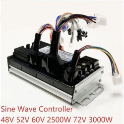 Sinuswellen Brushless Motor Controller Kit 48V 84V 50A 3000W mit Gasgriff und Display  - 19 Produktliste

50A Controller + 1 Gas