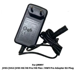 EU pistiku adapter JIMMY JV83/JV63/JV85 H8/H8 Pro/H8 Flex/HW9 Pro 30V 600mA (T-DC39 0,6A)  - 1 
Täpne ühilduvus: JIMMY JV83/JV63