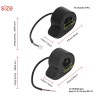 Throttle trigger for Gotrax scooter GXL V2/Apex/Apex Pro/Apex XL/XR Elite or similar  - 9 Exact Gotrax compatibilitySmoother thr