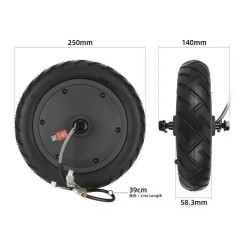 Compatible Xiaomi 5 scooter motor replacement, high-torque spare  - 1 Clear compatibility: made for Xiaomi 5 scooters and simila