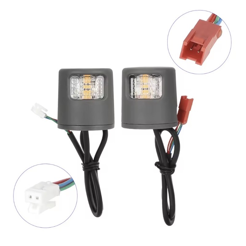 LED-blinklys til Xiaomi scooter 5/5 Pro/5 Plus/5 Max eller lignende - retningsviser kit for sikkerhed  - 1 
Klar kompatibilitet: