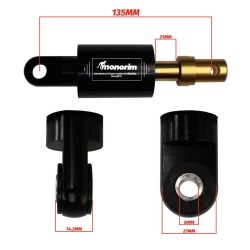 Monorim SGR3 Air air shock absorbers kit rear suspension for Segway Max G3 Series  - 3 
Compatibility: Monorim SGR3 Air rear air