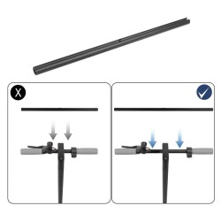 Brett styre 52cm for Xiaomi M365 Pro Essential 1S  - 9 
Passform: brett styre 52cm for Xiaomi M365, Pro, Essential, 1S eller lig