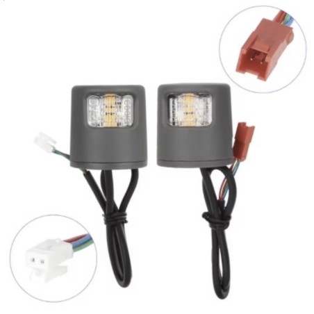 LED migachi za trotineta Xiaomi 4 Lite 2nd ili podoben, komplekt za signalizatsiya i bezopasnost  - 1 Podhodyasht za Xiaomi 4 Li