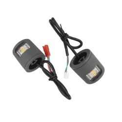 LED posūkių žibintai Xiaomi 4 Lite 2nd paspirtukui ar panašiam, signalizacijos ir saugumo rinkinys  - 2 Tinka Xiaomi 4 Lite 2nd 