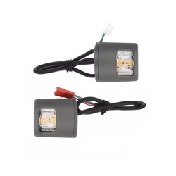 Kierunkowskazy LED do hulajnogi Xiaomi 4 Lite 2nd lub podobnej, zestaw sygnalizacji i bezpieczeństwa  - 3 Pasuje do Xiaomi 4 Lit
